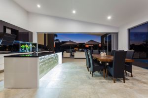 Huge island on modern kitchen Gold Coast