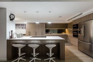 Beautiful timber kitchen installed on the Gold Coast by Cuisine Kitchen