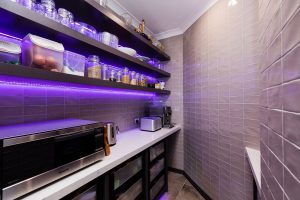 Pantry cabinets in Tiny area Gold Coast