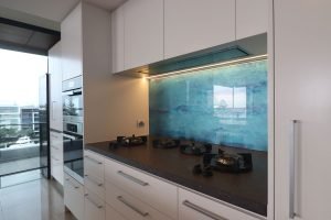 Gaz cooktop integrated in benchtop