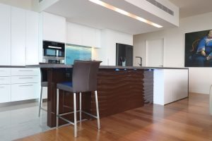 Modern kitchen in an apartment Gold Coast