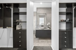 modern design walk in wardrobe and ensuite
